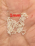 AAA 1mm white near round freshwater seed pearls,no hole,,Cultured pearl,diy pearl beads,Happiness,birthday,RP1-3A-1 seeds bulk