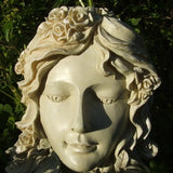 FREE DELIVERY! * Latex mould / mold for a Beautiful Angel Face Wall Plaque.