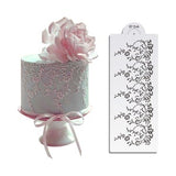 4.75"H x 12.75"W Beautiful Large Vintage Lace Cake Stencil