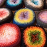 Gradient yarn YarnArt Flowers 250 g (1000 m) grade yarn gradient cotton gradient yarn cakes grade cotton batik yarn cotton yarn batik cotton
