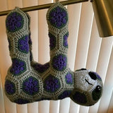 PATTERN ONLY: African Flower Sloth Pattern