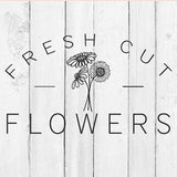 Fresh Flowers Sign File - Fresh Cut Flowers SVG - Flowers SVG - Fresh Flowers SVG - Fresh Cut Flowers Sign - Flower Sign - Farm Sign