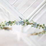 Forget-me-not flower crown, dainty flower crown, blue flower wreath, forget me not wedding crown, flower crown girls, wedding hair flower