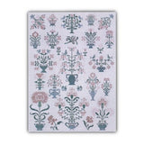 Dutch Flowers Cross Stitch Chart, Free Shipping and Fast Delivery, Embroidery Sampler