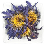 Organic Whole Blooming Blue Lotus Flowers (Nymphaea caerulea)  Egyptian Pesticide Free - Fresh Harvest - Free Shipping in USA
