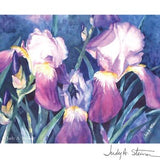 Mother's Day Card / Irises/ Flowers / Daughter / Girl Friend / Wife / Mom / Grandma /Mother's Day Gift / Love / Ship to Recipient /Delivery