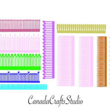 SVG/DXF Fringe for Paper flower Center.