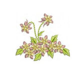 Flower 4 Embroidery design by Sue Box in 2 sizes
