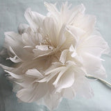 Feather Flower Tutorial, How to Make Feather Flower, Feather Flower Pattern, PDF Pattern & Tutorial, DIY Feather Flower, DIY Home Decor