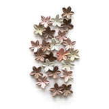 soft leather flower set
