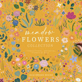 Meadow Flowers Digital Clipart - Individual PNG Files Logo Elements - Wedding Branding - Flower Digital Papers - Floral Bouquet Leaves  Leaf