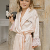 Flower Girl Gift Flower Girl Robe Mother of the Bride Gift Bridesmaid Getting Ready Robe | Maid of Honor Gift | Bridal Shower Gift