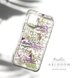 Pressed Flower Phone Case for iPhone 15 14 13 12 11 pro max 7 8 X case, Samsung Galaxy A52 S10 S20 s22 fe case, Google Pixel 5 6 7 pro case