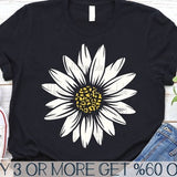 Daisy SVG, Daisy PNG, Flower SVG, Sunflower Svg, Leopard Pattern, Summer, Shirt, Png, Svg Files For Cricut, Sublimation Designs Downloads