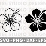Hibiscus Svg, Floral Svg, Flower Svg, Svg Files For Cricut