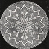 INSTANT DOWNLOAD-Vintage knitting pattern for intricate baby christening shawl-pdf email delivery