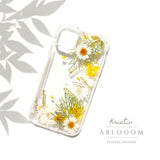 Pressed Flower Phone Case for iPhone se 8 X XS 11 12 13 14 15 pro max case, Samsung Galaxy S23 s21 S22 A52 case, Google pixel 5 6 7 pro case