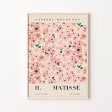 Flower Market Prints, Pink Matisse Flower Poster, Digital Download, Matisse Cut Out, Matisse Plant Print, Tokyo Flower, Printable Poster
