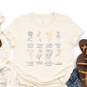 Thank You Gift For Midwife Gifts, Midwife Shirt, Doula Shirt, Floral Tee, Labor and Delivery Nurse TShirt, Birth Worker Shirt, Birth Matters