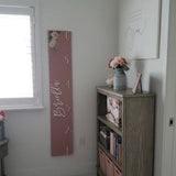 Custom Floral Height Chart | Personalized | floral decor | kids room | custom name | floral nursery