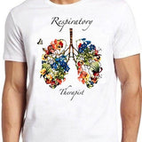 Butterfly Flower Respiratory Therapist T Shirt Fashion Design Cool Gift For Womens Girls Anniversary Birthday Top Tee Style 3225