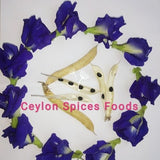 100+ Blue Butterfly Pea Flower Seeds(Blue Pea Seeds)Best  garden flower seeds/butterfly pea vine seeds- Select seeds amount
