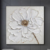 Home DŽcor 3D Flower Canvas Wall Art Paintings on Canvas Minimalist Wall Art Wedding DŽcor Boho Wall DŽcor Custom Painting personalized gift