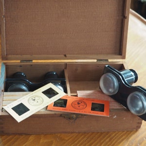 Teleflora 3-D Visual Wire Service Design Slides with Viewer /SALE  Wooden Box Collector's item