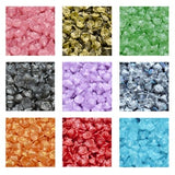 Rutkovsky 111-95039 Bell Flower Cup Pressed Glass Beads - 7x5mm Size - 10g Pack Approx 55 Beads - Czech Glass Beads - 1mm Hole - Many Colors