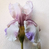 artificial iris, iris flower, artificial flowers, spring flowers, gift for her, mothers day, iris decor, summer flowers, iris, bearded iris