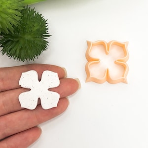 Clay Cutter Hydrangea Flower Petal ¥  Clay Cutters ¥ Sharp Cutting Edge ¥ Polymer Clay Tools ¥   ¥ Moroccan UK Shape Cutter