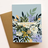 Thank you card / for her / card for friend / family card / greeting card / illustration / thank you / special one  / card / blank inside