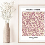 William Morris Print , William Morris Poster, William Morris Art, William Morris Wall Art, Red Wild Flowers Art Print, Fast Delivery