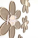 Laser Cut File | Rattan Daisy| Boho Daisys | Rattan Flower| Rattan SVG | Cane SVG | Flower Nursery | Girl Room | Daisy Decor | Daisy SVG