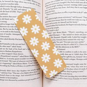 Daisy Bookmark | Yellow Daisies Book Mark | Book Lover | Flowers