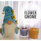 pattern pdf for scandinavian flower gnome draft  DIY HandMade