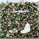 3D Artificial  Plant wall, eucalyptus rose wall, wedding decoration, lash room flower pannel wall decor backdrop.