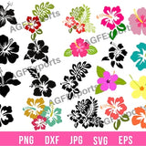Hibiscus svg, tropical flower svg, hawaiian flower svg , Hibiscus Flower Svg, Flower Svg, Tropical Clip Art