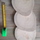 3 x Wedding Log Slices 22cm Perfect For Centrepieces, Flowers, Candles, Wedding Cake, Rustic, Vintage, Barn Wedding Flower FREE DELIVERY