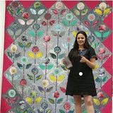 Folk Flower Quilt DIGITAL DOWNLOAD PATTERN By Anna Marie Horner