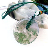 Free Delivery Natural AAA white and green flower jadeite jade round and round Pendant Ice Ping An pendant and Necklace