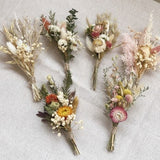 Mini Dried Flower  |  Dried Rose Bouquets  |  letterbox gift  | Boutonniere| BOHO cake flowers