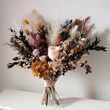Bridal Bouquet-Rainbow | Bridal Bouquet | Dried flower bouquet | Boho Wedding | Dried Flowers | Preserved Flowers | Wedding Flowers