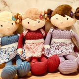 Personalised rag doll, 1st birthday gift for girl, my 1st dolly, Bonikka doll, personalised christening gift, plush soft doll, FAST DELIVERY