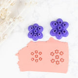 Polymer Clay Cutter, 6 Petal Daisy Micro Clay Cutters, 3D Printed Clay Cutter, Daisy Flower Micro Cutter Clay Earrings Echo Stone Designs