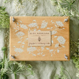 Heirloom Wooden Flower Press in Daisy Chain - Nature Press - Large Botanical Press - Nature Lovers Gifts