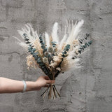 Bridal bouquet - Verde | Boho boutonni�re | Preserved flowers | Dried flowers | Boho Wedding