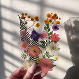 multicolor floral bookmarks | real dried flowers | tassel bookmark | bookmark for women | bookmark set | gift idea | book lover