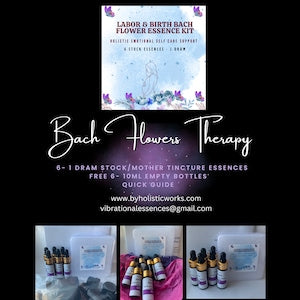 Bach Flowers therapy kit with assorted dropper bottles in a retail box