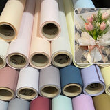 Korean Style Wrapping Paper Waterproof Thick For flower Bouquets and Gifts 15 Yards